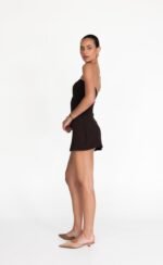 Sarie Mini Dress (Chocolate) - Image 8
