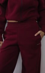Elija Sweat Pants (Plum) - Image 2