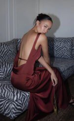 Ellison Maxi Dress (Sangria)