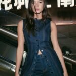 Heath Mini Dress (Navy Blue Denim)