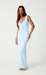 Cory Maxi Dress (Ice Blue) - Image 7