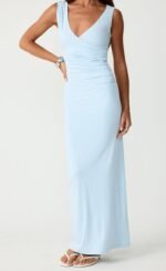 Cory Maxi Dress (Ice Blue) - Image 4