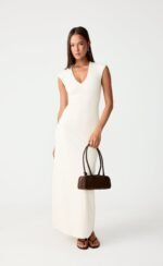 Deka Maxi Dress (Oat) - Image 5