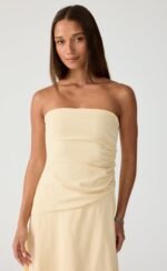 Doria Maxi Dress (Lemon) - Image 6