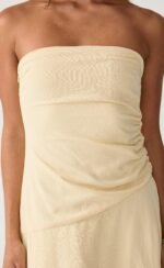 Doria Maxi Dress (Lemon) - Image 3