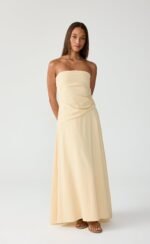 Doria Maxi Dress (Lemon) - Image 8