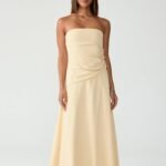 Doria Maxi Dress (Lemon)
