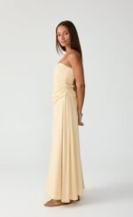 Doria Maxi Dress (Lemon) - Image 7