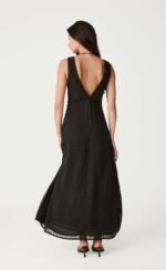 Emery Maxi Dress (Black) - Image 4