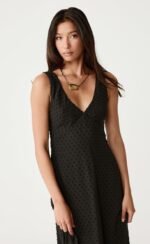 Emery Maxi Dress (Black) - Image 3