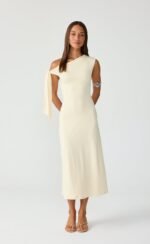 Fletcher Midi Dress (Butter) - Image 7
