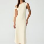 Fletcher Midi Dress (Butter)