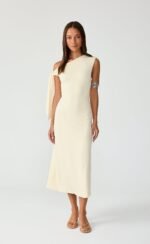Fletcher Midi Dress (Butter) - Image 8