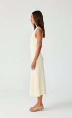 Fletcher Midi Dress (Butter) - Image 4