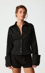 Frances Shirt (Black) - Image 3