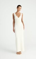 Cory Maxi Dress (Oat) - Image 7