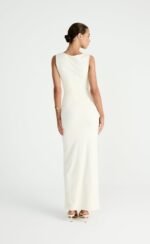 Cory Maxi Dress (Oat) - Image 3