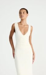 Cory Maxi Dress (Oat) - Image 8