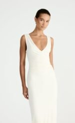 Cory Maxi Dress (Oat) - Image 6