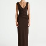 Cory Maxi Dress (Chocolate)