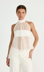 Rhodes Top (Buttercream) - Image 8