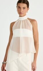 Rhodes Top (Buttercream) - Image 7