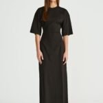 Echoes Maxi Dress (Black)