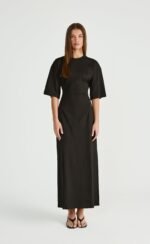 Echoes Maxi Dress (Black)