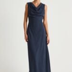 Shoreline Maxi Dress (Navy)