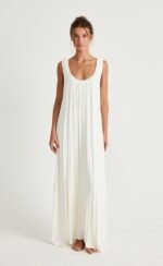 Selena Maxi Dress (Off White) - Image 5