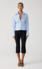 Jettson Shirt (Blue/Choc Stripe) - Image 7
