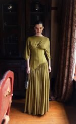 Giovanna Maxi Dress (Olive)
