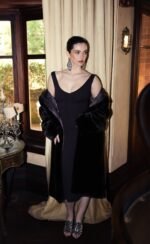 Nyra Midi Dress (Chocolate)