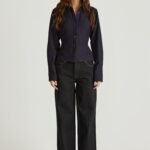 Alice Shirt (Navy)
