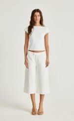 Katia Midi Pants (White) - Image 2