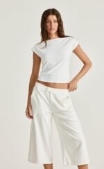 Katia Midi Pants (White) - Image 7