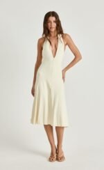 Sable Midi Dress (Butter) - Image 7