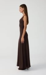 Koa Maxi Dress (Chocolate) - Image 4