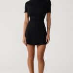 Lane Mini Dress (Black)