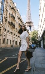 Justin Mini Dress (Cream) - Image 2