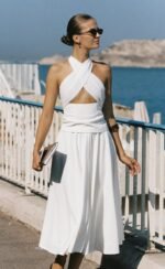 Sara Midi Skirt (Off White) - Image 5