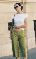 Ryley Midi Pants (Pear)