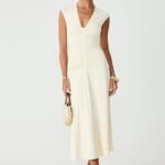 Mila Midi Dress (Cream)