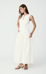 Caden Maxi Dress (Cream) - Image 2