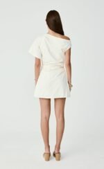 Justin Mini Dress (Cream) - Image 3