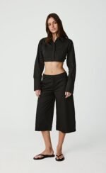 Ryley Midi Pants (Black) - Image 5