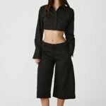 Ryley Midi Pants (Black)