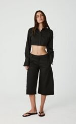 Ryley Midi Pants (Black)