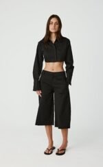 Ryley Midi Pants (Black) - Image 8
