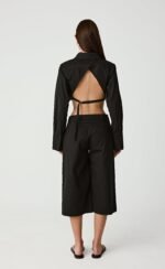 Ryley Midi Pants (Black) - Image 2